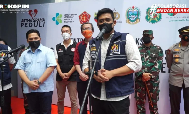 Erick Thohir dan Bobby Nasution Datangi KPK