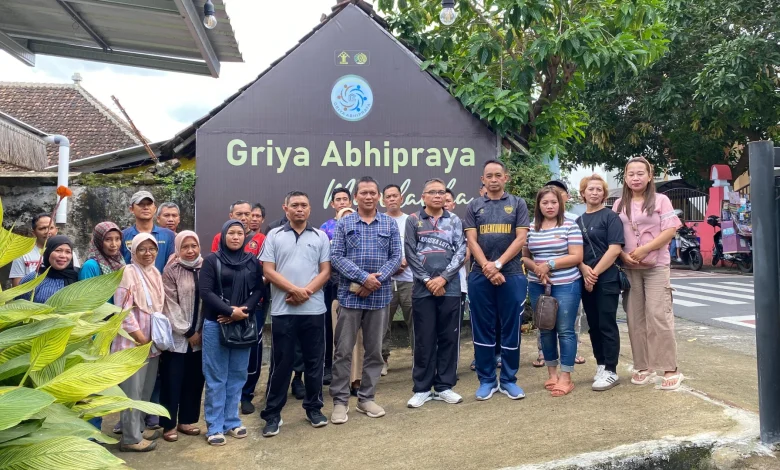 PKL Mahasiwa Sosiologi Unram di Bapas Kelas I Mataram