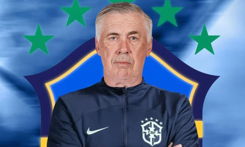 Carlo Ancelotti Latih Timnas Brasil