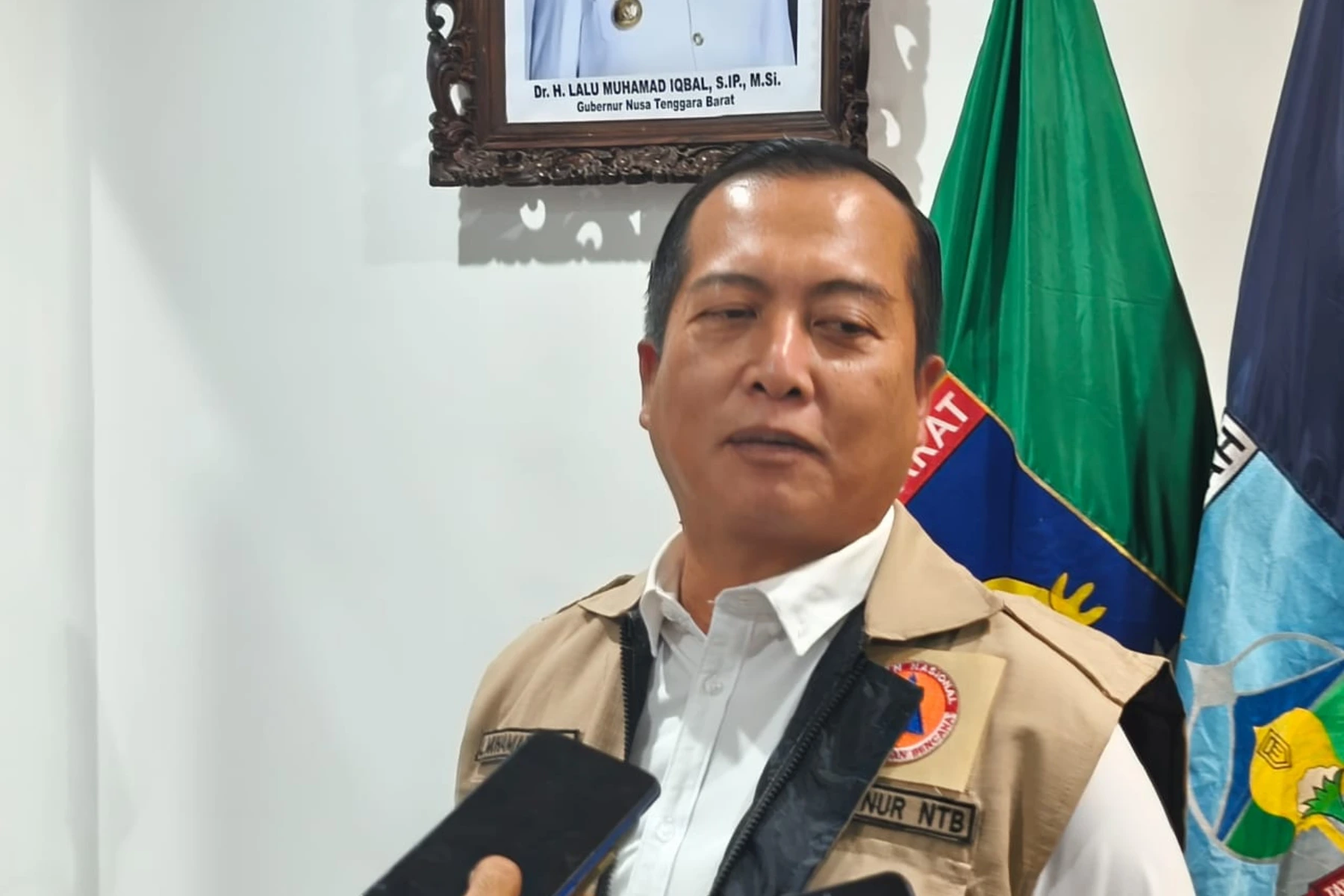 Gubernur NTB Lalu Muhamad Iqbal