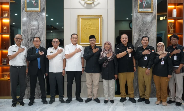 KPU NTB Bertemu Gubernur Kembalikan Dana Hibah Pilkada 2024