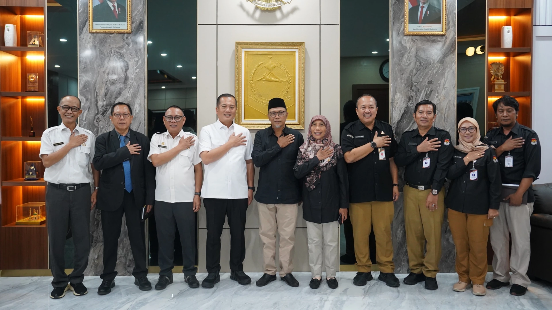 KPU NTB Bertemu Gubernur Kembalikan Dana Hibah Pilkada 2024