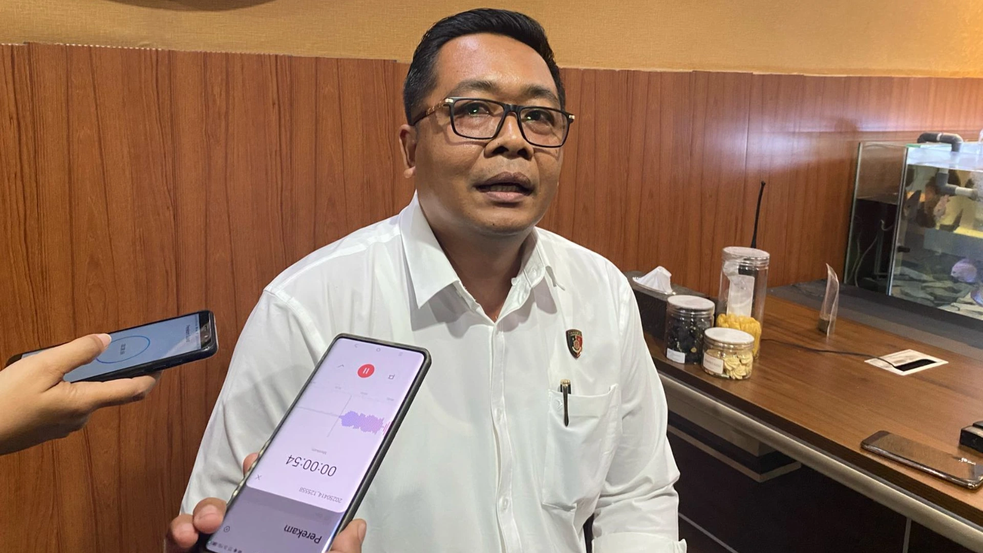 Kanit Tipikor Sat Reskrim Polresta Mataram Iptu I Komang Wilandra Kasus Pidana Masker Covid-19