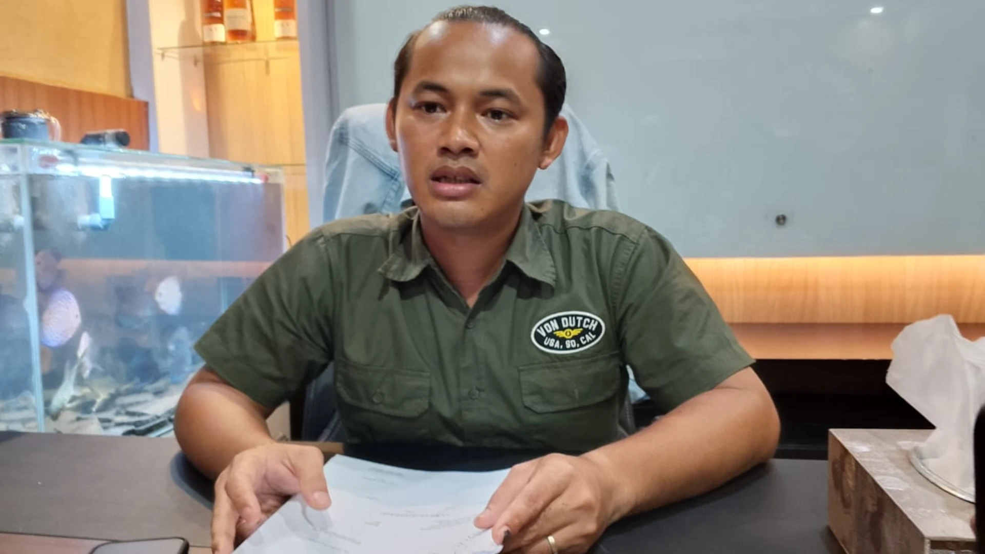 Kasat Reskrim Polresta Mataram AKP Regi Halili Kasus Kabid SMK Dikbud NTB