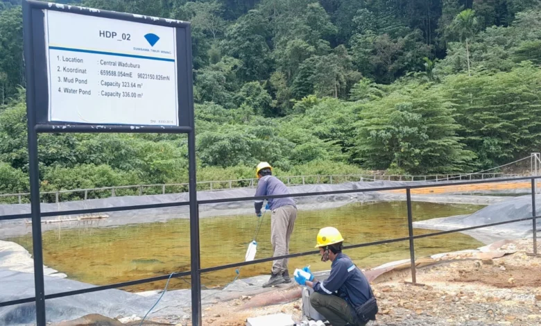 Kolam PT STM di Dompu
