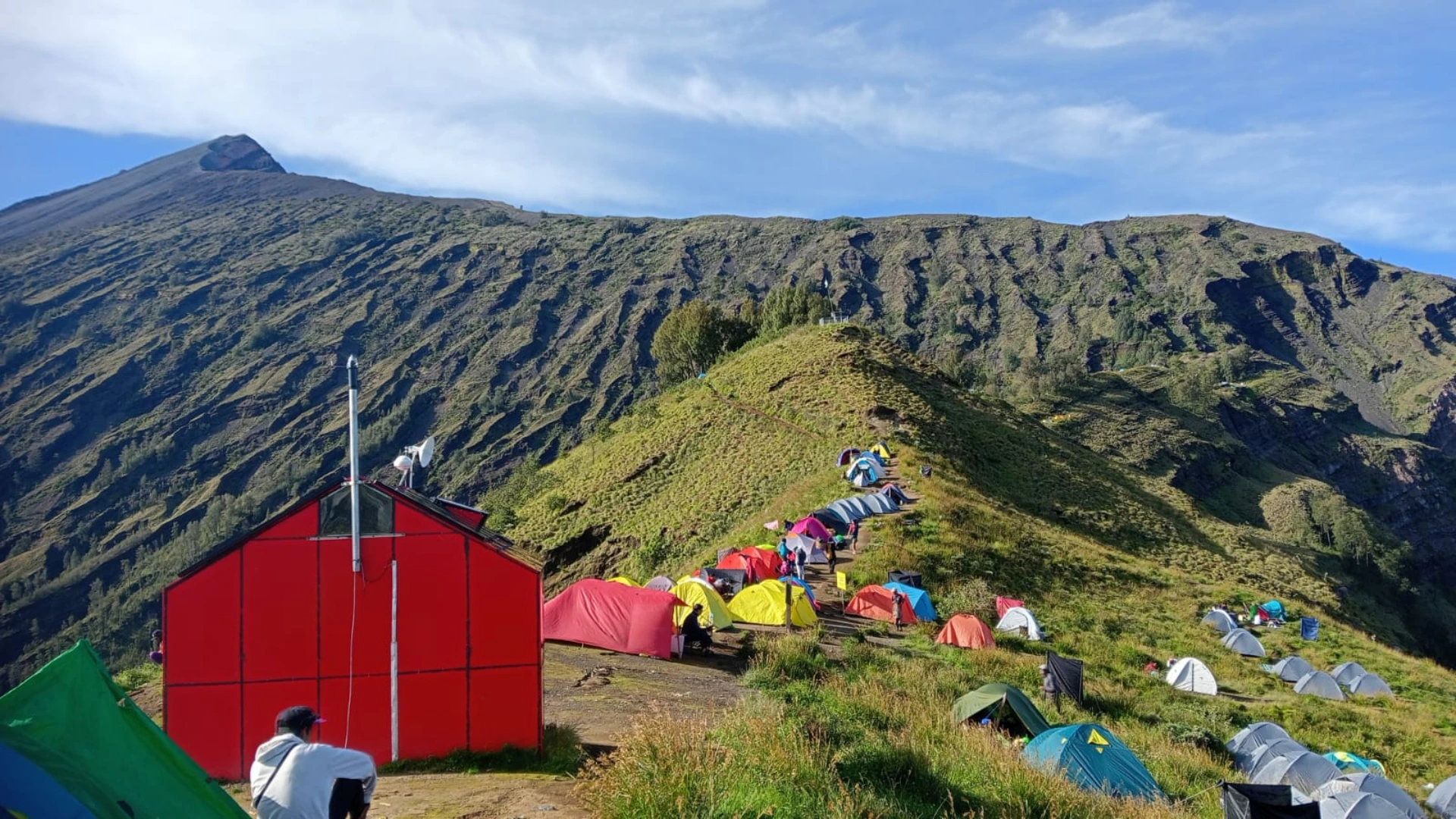Jumlah Kunjungan ke Gunung Rinjani Meningkat Kuota Pendakian Rinjani