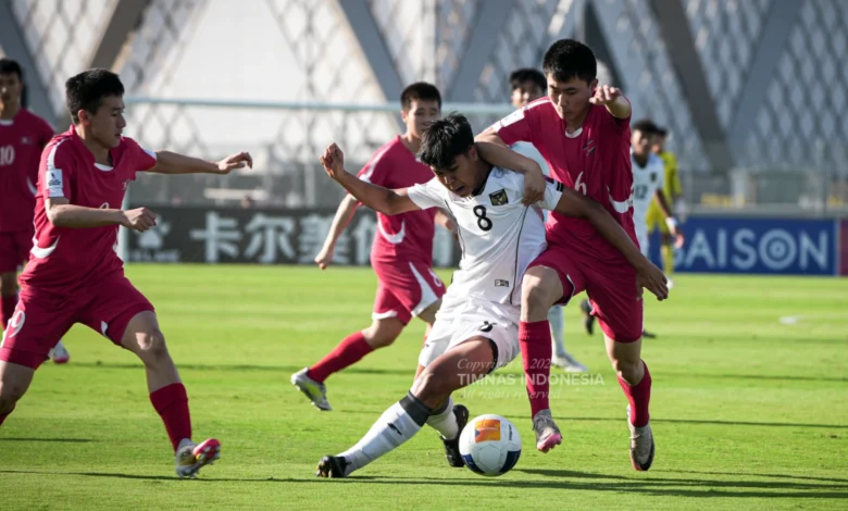 Laga Timnas Indonesia Vs Korea Utara Piala Asia U-17