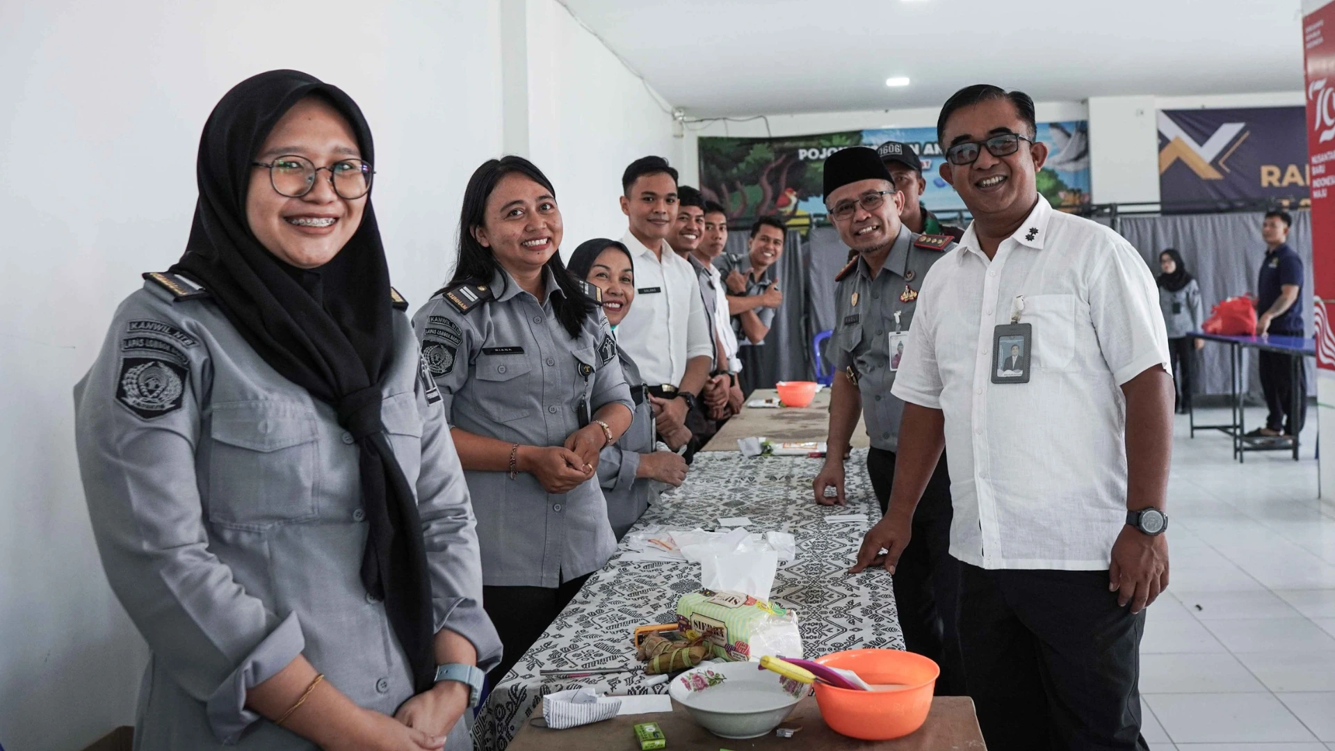 Layanan Kunjungan Lebaran Ketupat Lapas Lombok Barat