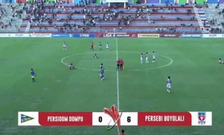 Liga 4 Nasional Persidom Dompu Vs Persebi Boyolali