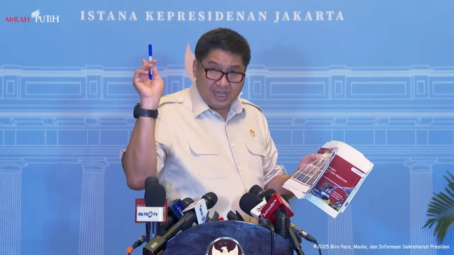 Menteri PKP Maruarar Sirait Bantuan 25 Ribu Rumah Buat Warga Tidak Punya Gaji