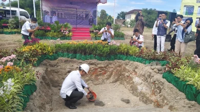 Peletakan Batu Pertama Pembangunan Kantor Baru Wali Kota Mataram