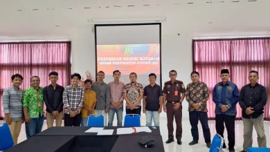 Pelimpahan Mahasiswa Tersangka Perusakan Gerbang DPRD NTB
