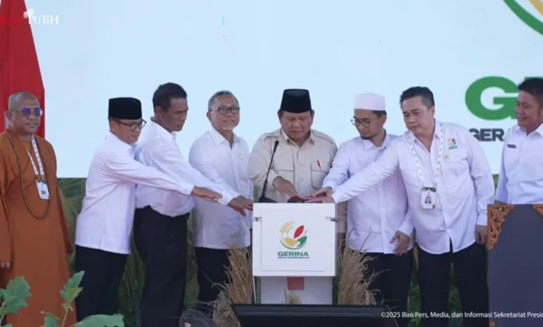 Peluncuran Gerakan Indonesia Menanam
