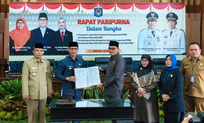 RPJMD Kota Mataram 2025-2029 5 Program Prioritas Harum Jilid II dan Pemkot Mataram