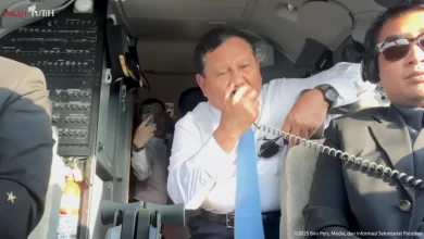 Prabowo Tiba di Yordania Sapat Pilot Tempur yang Mengawal