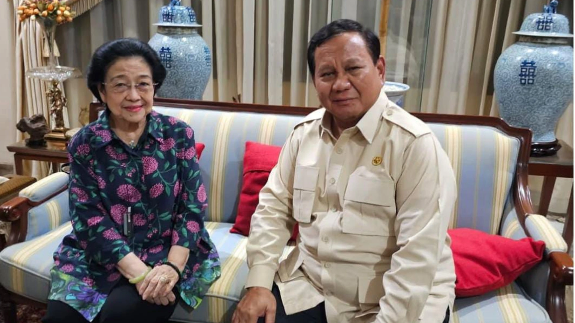 Pertemuan Prabowo dan Megawati Bertemu