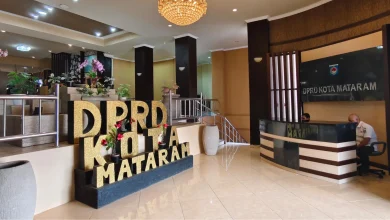 Ruang Tunggu DPRD Kota Mataram Dugaan Korupsi Bansos Pokir Tahun 2022