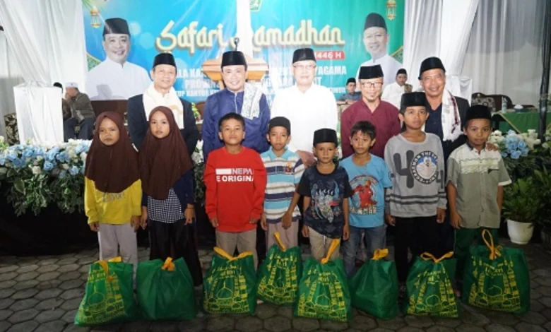 Safari Ramadan Kanwil Kemenag NTB di Lombok Timur
