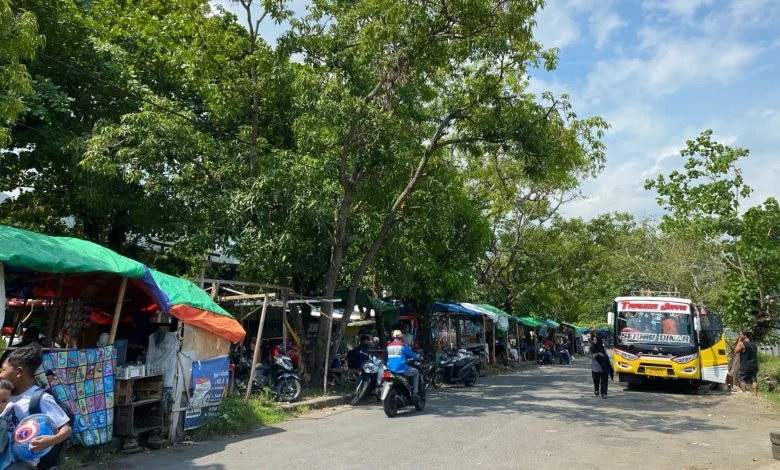 Situasi Arus Balik Lebaran di Teminal Mandalika