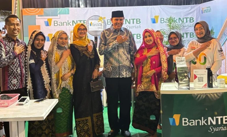 Stand Bank NTB Syariah di STQH XXVIII Tingkat Provinsi NTB