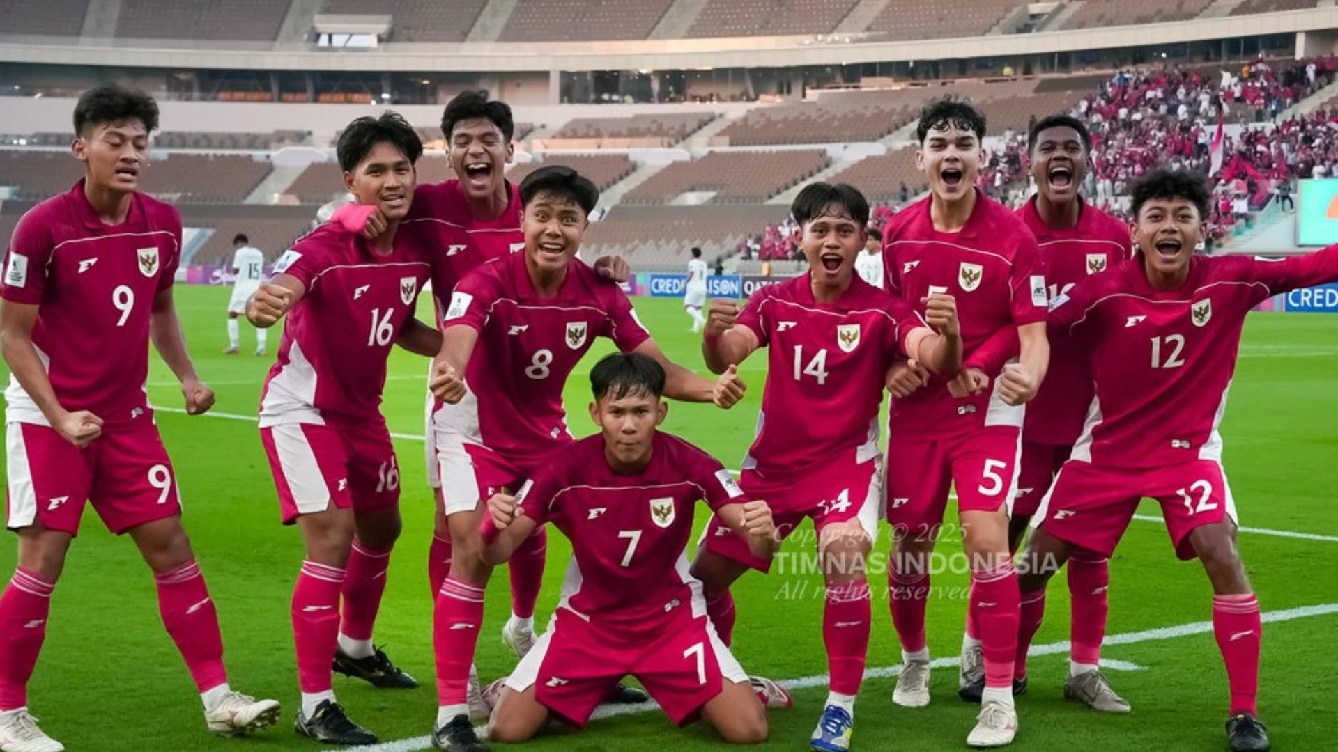 Timnas Indonesia U-17 Piala Asia U-17 Lolos ke Piala Dunia U-17 Lawan Korea Utara