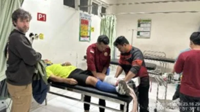 WNA Malaysia Kecelakaan di Gunung Rinjani