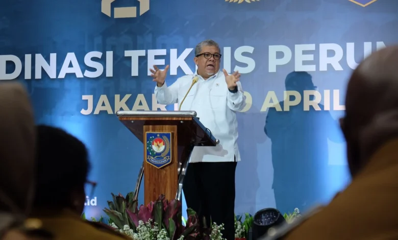 Wakil Menteri PKP Fahri Hamzah Rakor Penyediaan 3 Juta Rumah di Pedesaan