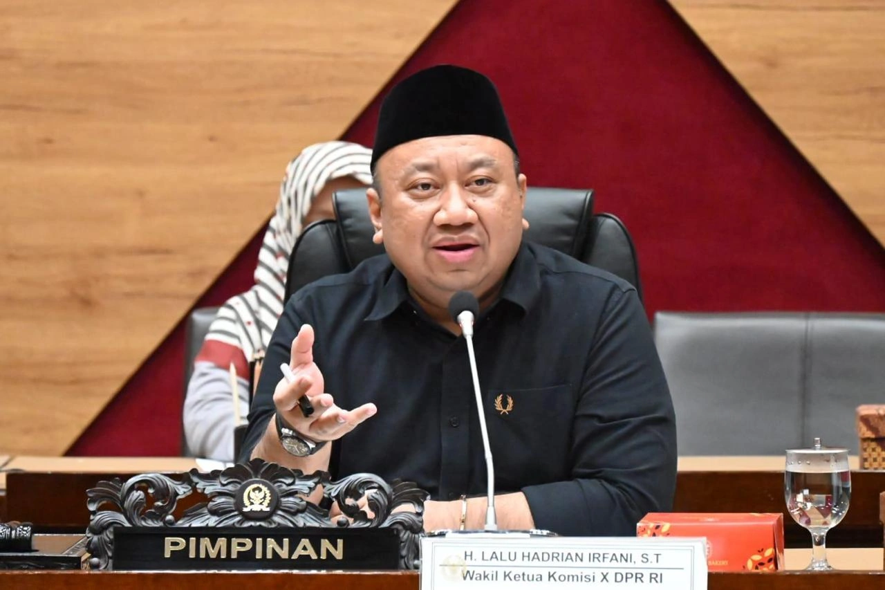 Anggota MPR RI Lalu Hadrian Irfani