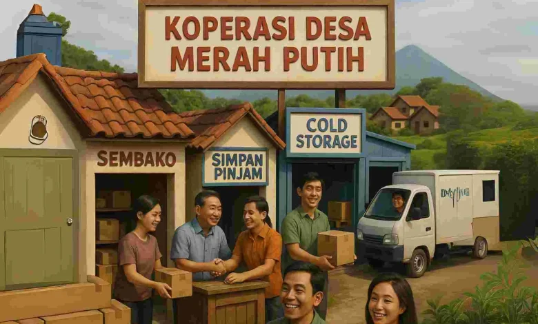 Ilustrasi Koperasi Desa/Kelurahan Merah Putih