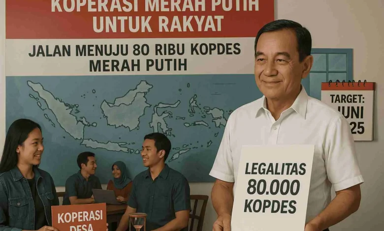Ilustrasi Program Koperasi Merah Putih