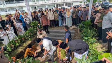 Peletakan batu pertama Masjid Al Wildan 20 Mataram