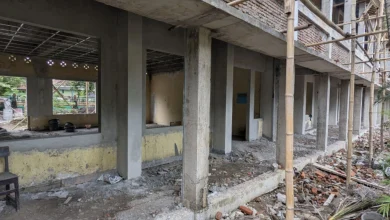 Pembangunan kelas SMAN 7 Mataram