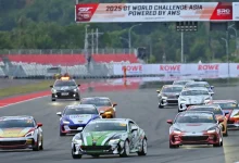 Ajang GT World Challenge Asia 2025 di Sirkuit Mandalika