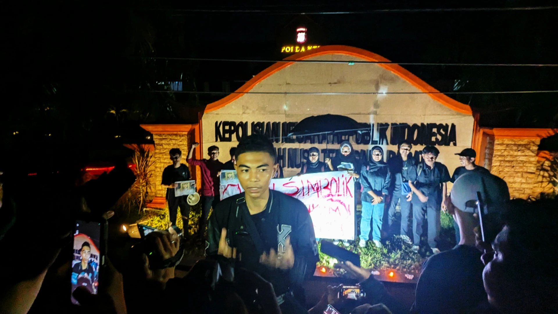 Aksi Paguyuban se-NTB Kematian Brigadir Nurhadi