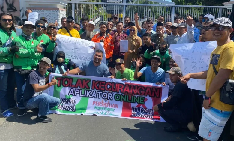 Demo Ojol di NTB Hari ini