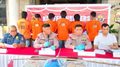 Enam Mahasiswa Bima Tersangka Perusakan Mobil Dinas saat Demo PPS