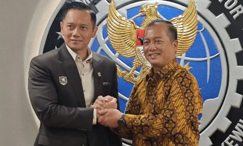 Gubernur NTB Lalu Iqbal Bertemu Menko Infrastruktur AHY