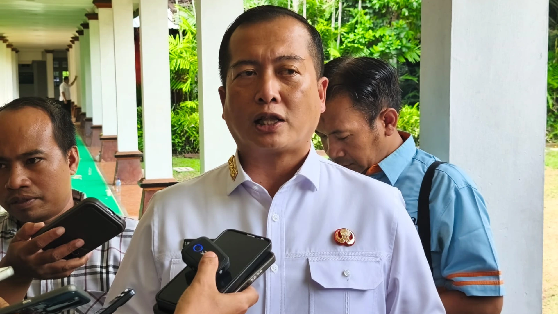 Gubernur NTB Lalu Muhamad Iqbal Pertumbuhan Ekonomi NTB Ketua Pansel NTB Syariah Kasus Masker Covid-19