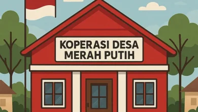 Ilustrasi Ketua Koperasi Desa Merah Putih