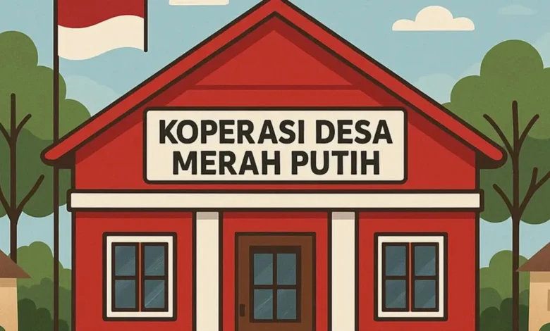 Ilustrasi Ketua Koperasi Desa Merah Putih
