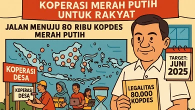 Ilustrasi Program Koperasi Merah Putih