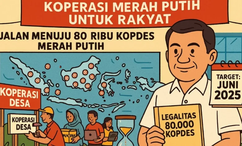 Ilustrasi Program Koperasi Merah Putih