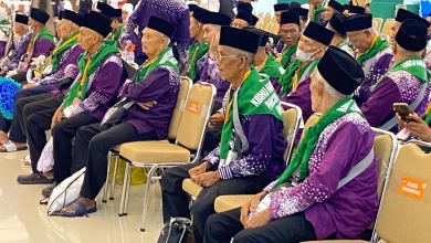 Jemaah Calon Haji JCH Kloter 4 NTB asal Lombok Timur