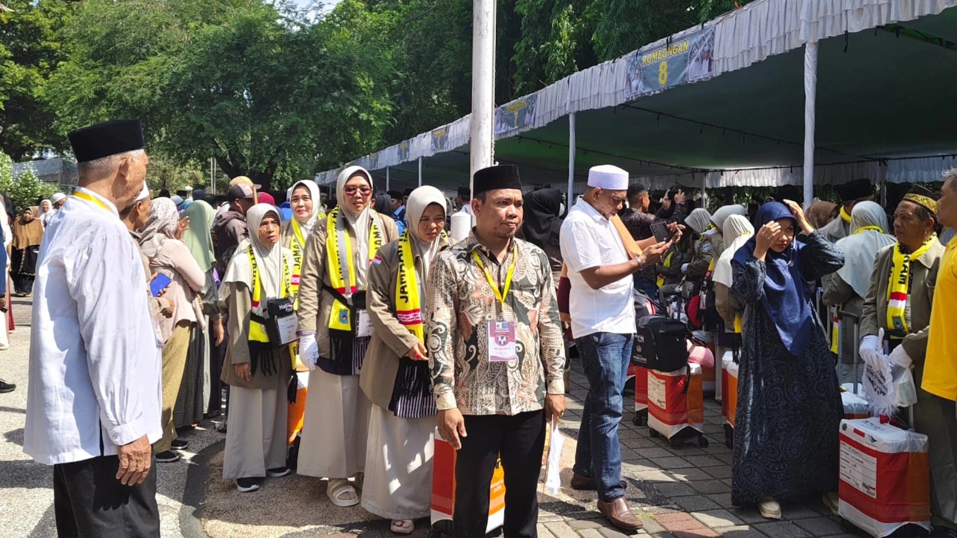 Jemaah Calon Haji JCH Kota Mataram 2025 Pelaksanaan Ibadah Haji