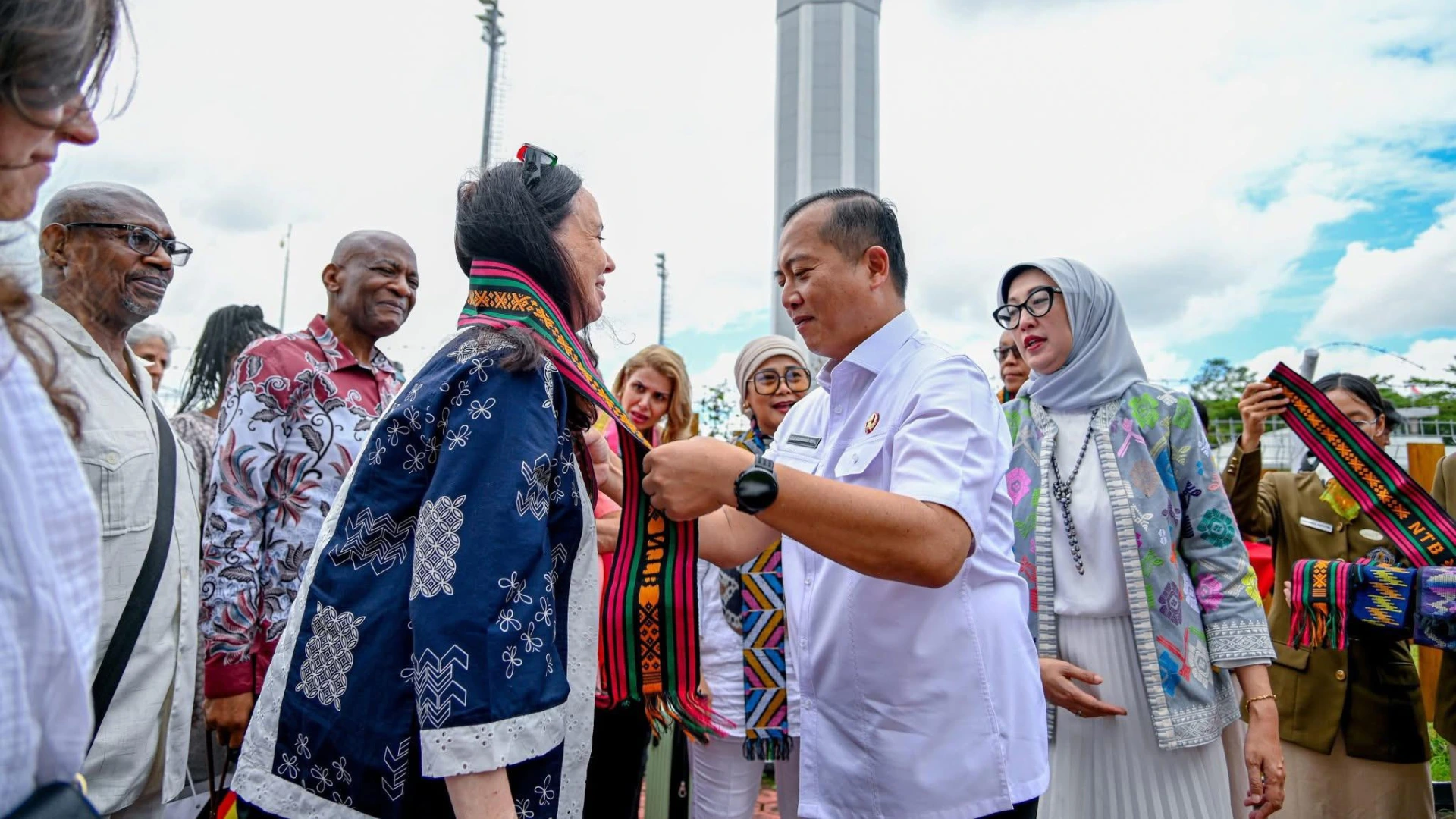 Kedatangan Delegasi IGS di NTB