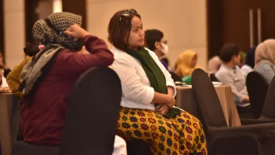 Ketua Suara Perempuan Nur Khotimah Wacana Peleburan DP3AP2KB NTB
