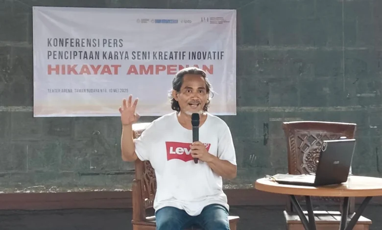 Konferensi Pers Pertunjukan Hikayat Ampenan