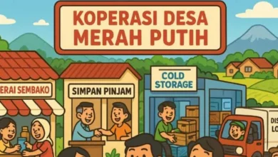 Ilustrasi Koperasi Desa Merah Putih
