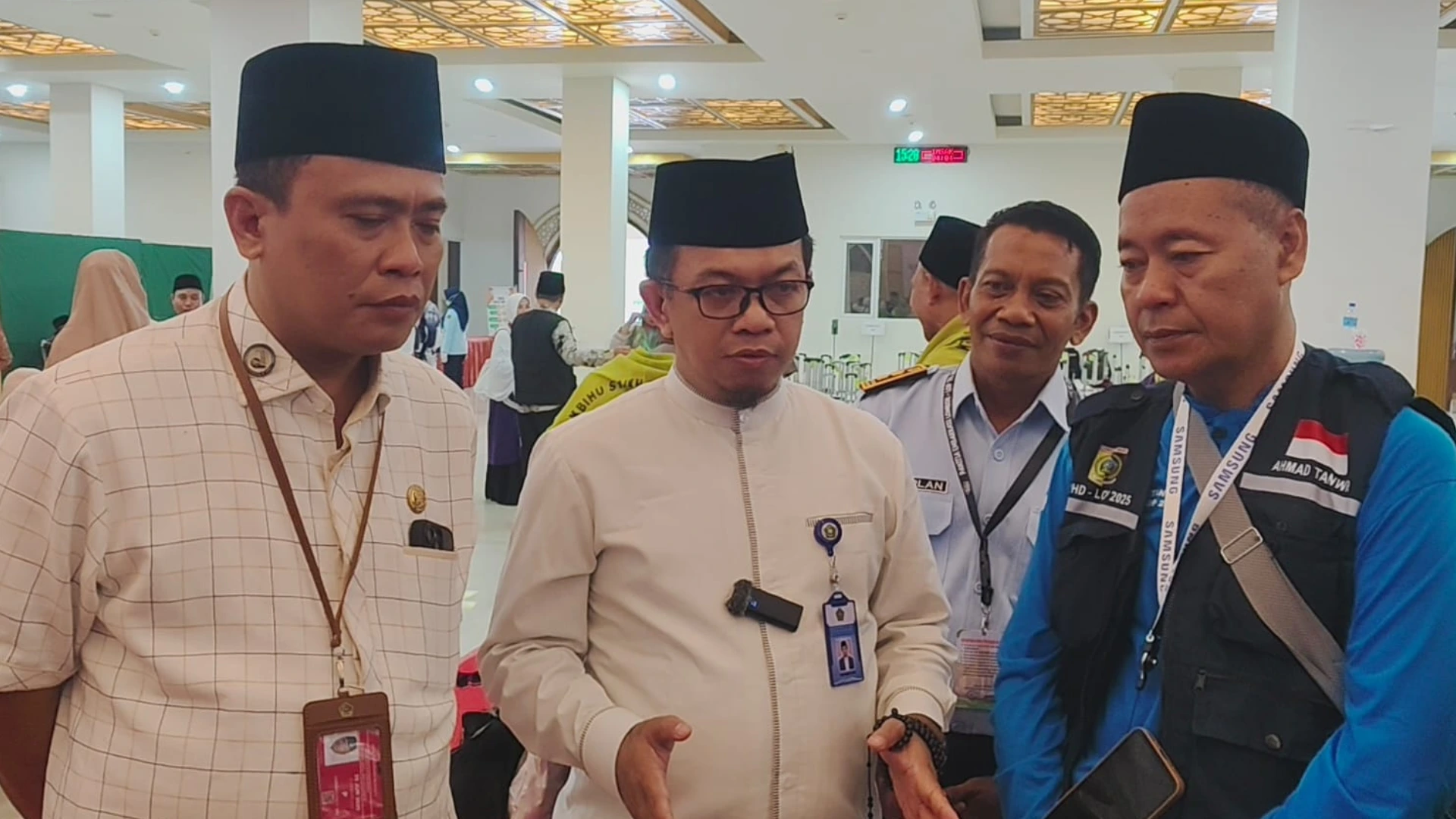 Kunjungan Tenaga Ahli Menag ke Embarkasi Lombok