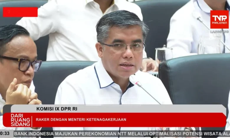 Menaker Data PHK di Awal Tahun 2025